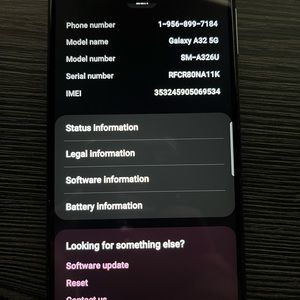 Samsung galaxy A32 5G